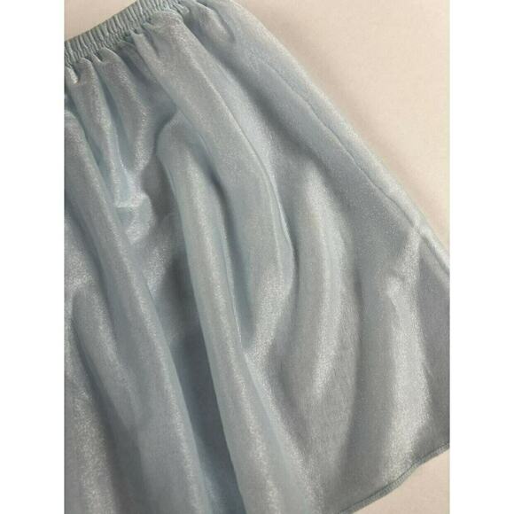 Moret Blue Shimmer Dance Skirt Small 6-7 - Picture 4 of 6